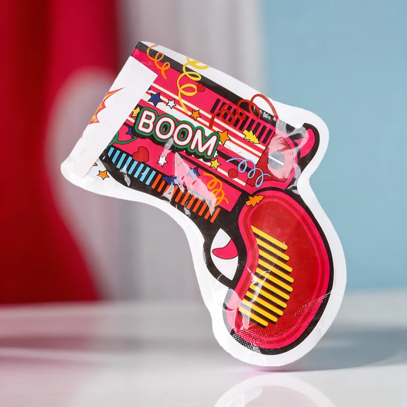 点砚自动充气礼花儿童节庆生日玩具结婚过年节日手持礼花炮氛围道