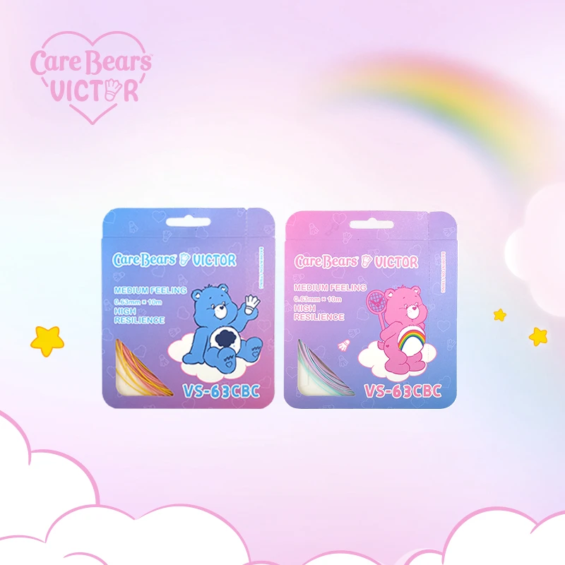 VICTOR/威克多胜利爱心熊 VS-63CBC高弹耐用耐久羽毛球拍线VBS63