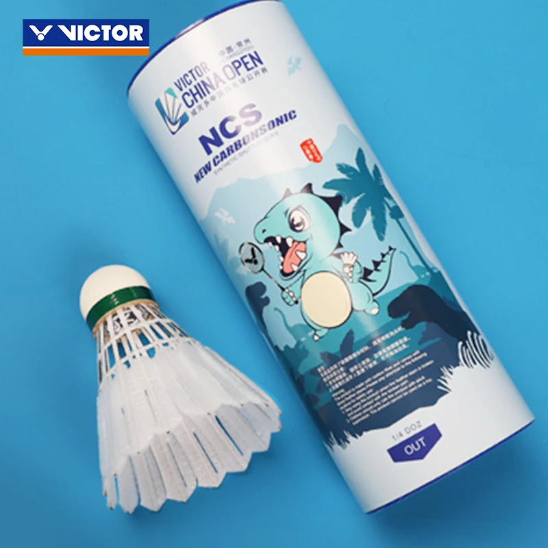 VICTOR/威克多2024中国公开赛新碳音人造羽毛球碳音球NCS-CO24