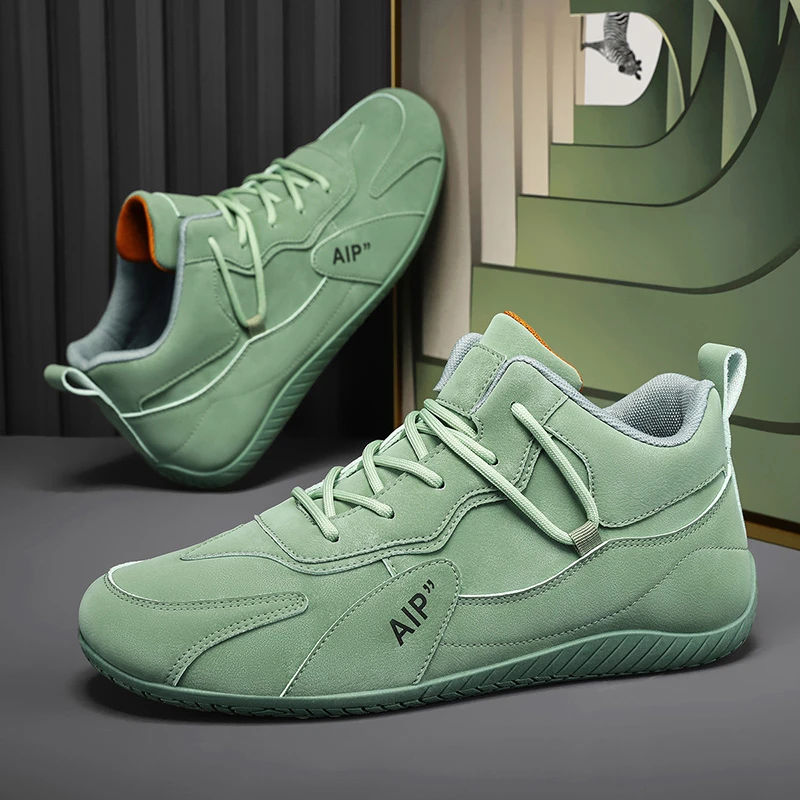 新款2024秋季劳保男鞋防滑阿甘鞋鞋男士耐磨户外休闲运动板鞋潮鞋