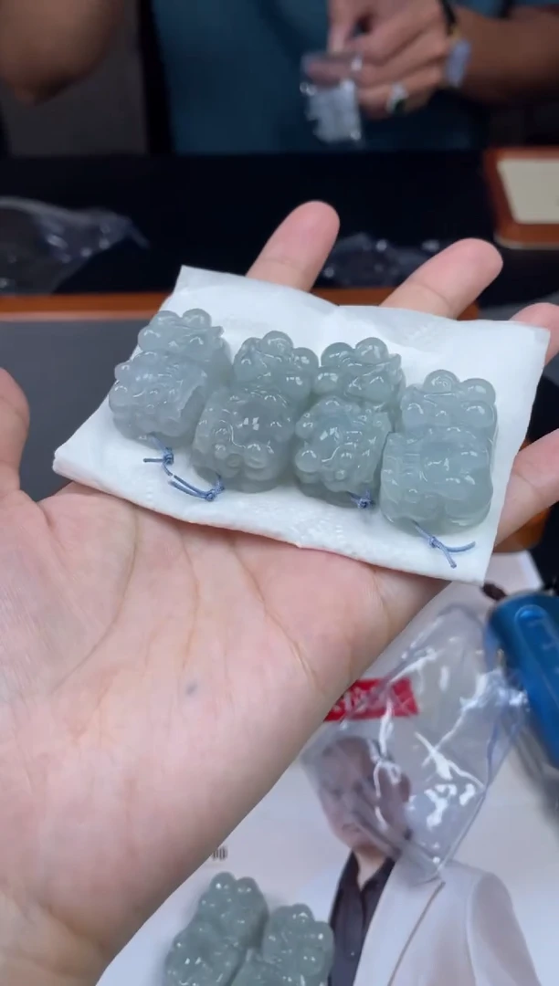 【闪购商品】定制翡翠未镶嵌21HDJT0065537多样性发其一对
