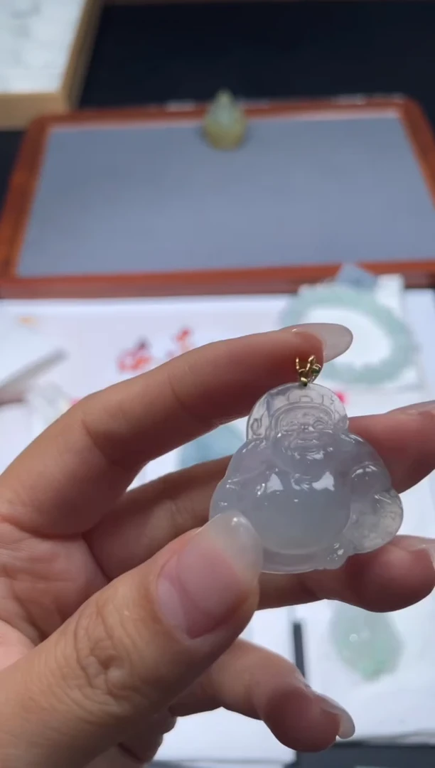 【闪购商品】定制翡翠18K金镶嵌08-24HDJT0059557