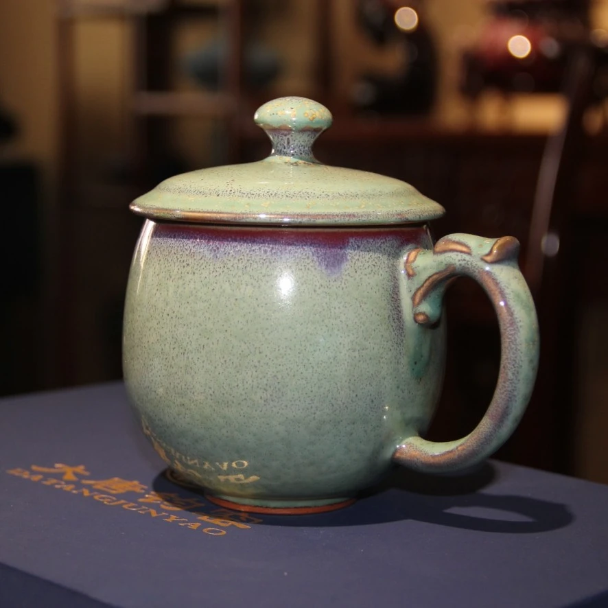 禹州钧瓷钧窑杯办公杯休闲创意杯