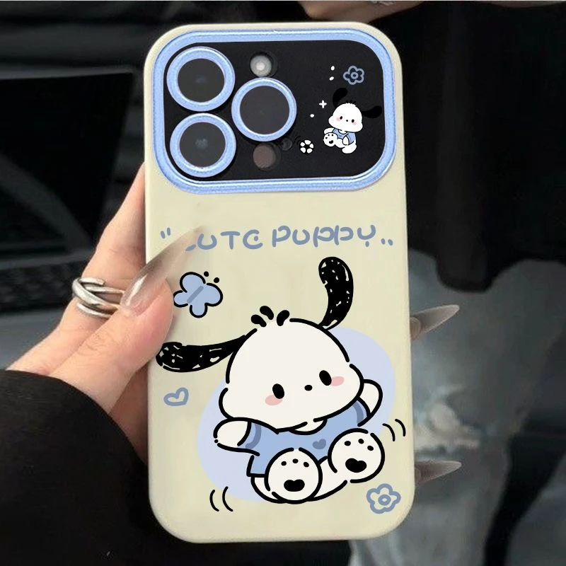 开心小狗适用iPhone15promax/14手机壳13女12华为/vivo/小米/oppo