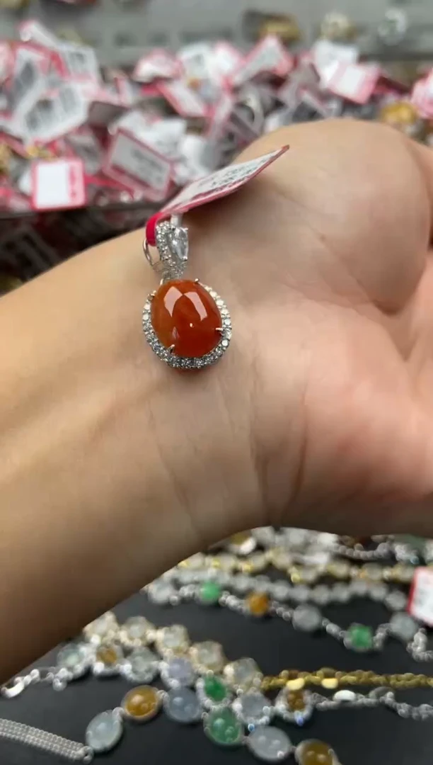 【闪购商品】翡翠戒指银S925镶嵌555555--6