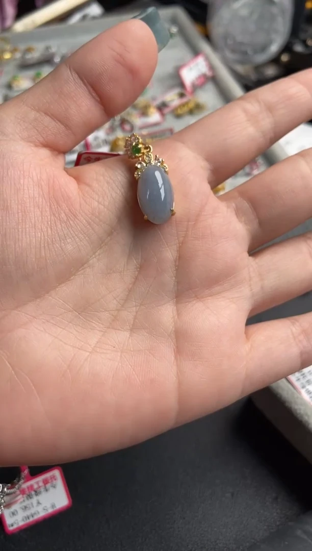 【闪购商品】翡翠戒指银S925镶嵌222222---3