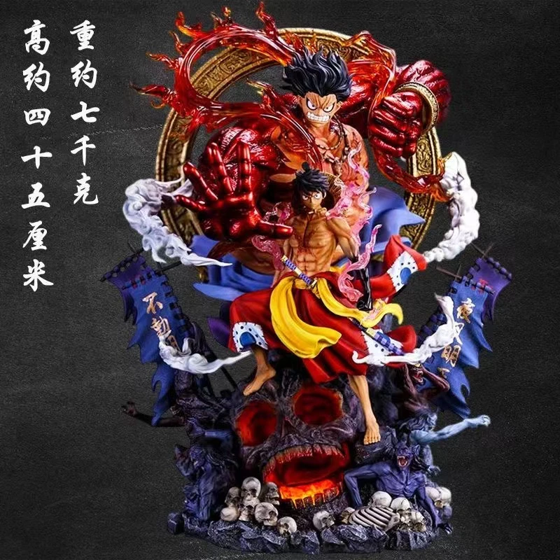 【永劫潮玩】海贼王和之国GK四档鬼神不动明王路飞手办摆件超大号