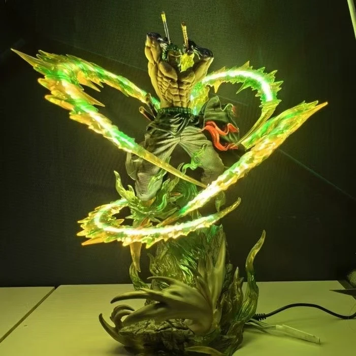 【永劫潮玩】少量库存  海贼王罗罗诺亚破镜索隆手办GK摆件共鸣雕像