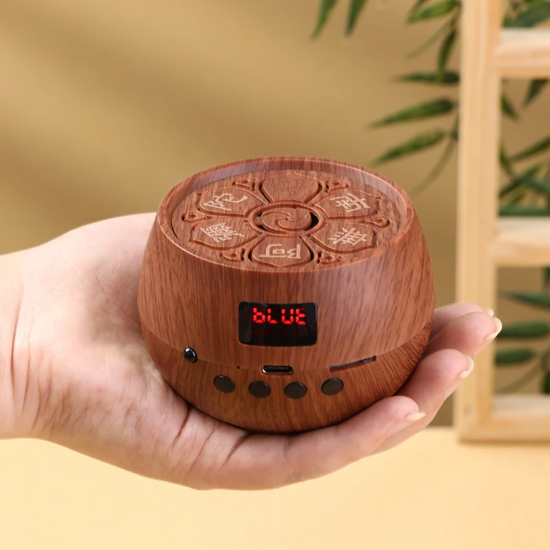 古典家用钵语蓝牙插卡播放器高清音响24小时循环茶香道音乐机XH12