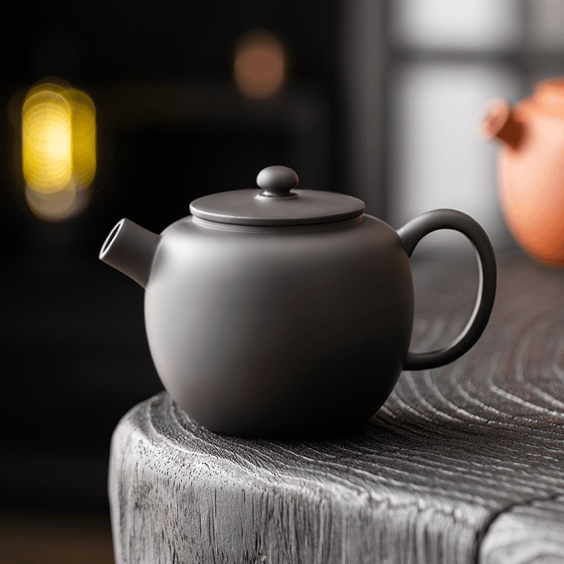 原矿紫砂壶陶瓷炮嘴壶家用办公功夫茶具创意大容量高档手工泡茶壶