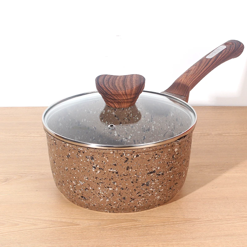 【顶配】啡钻花岗岩奶锅不粘锅20cm【直播专属】