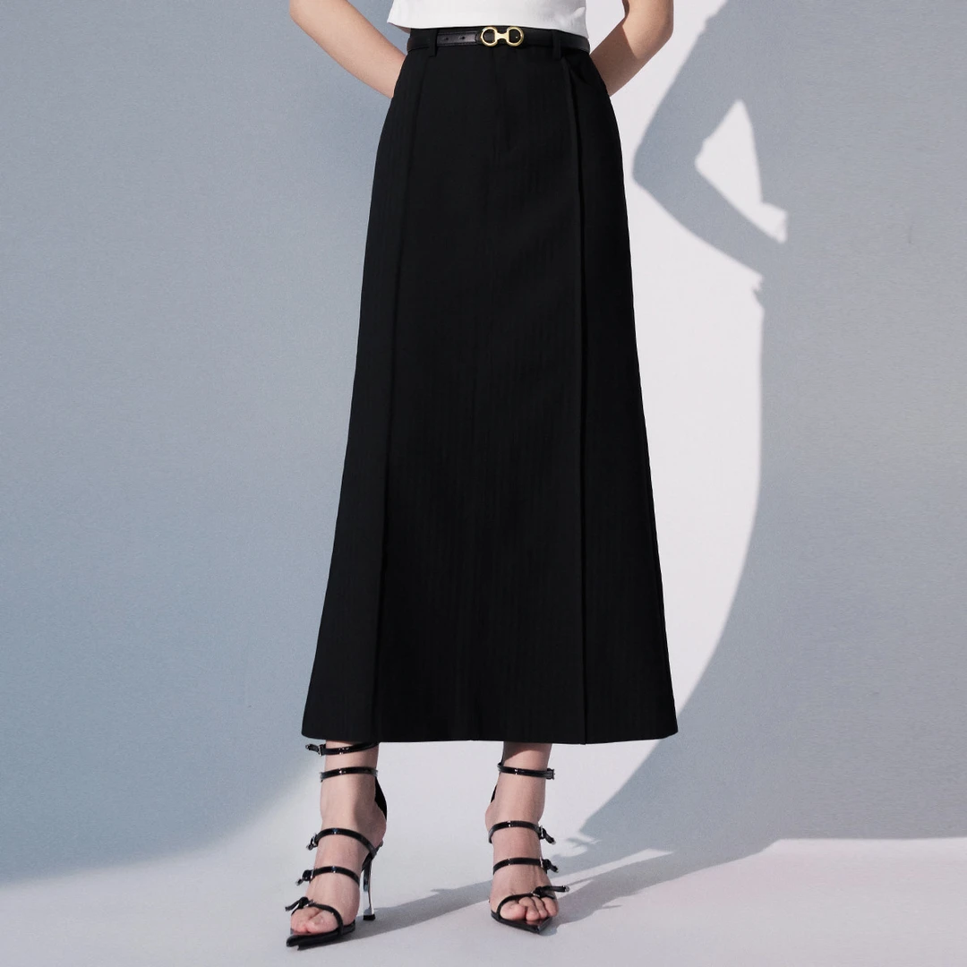 【唐长老】EVA OUXIU/伊华欧秀西装半身裙41WAQ4325