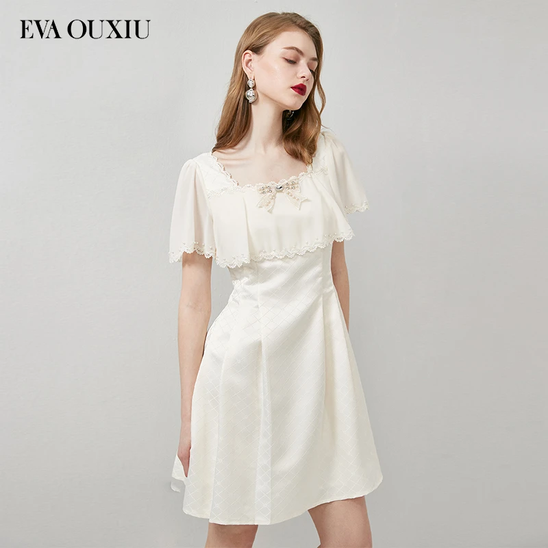 【老板娘夏天0820】EVA OUXIU/伊华欧秀连衣裙 42WAQ4479