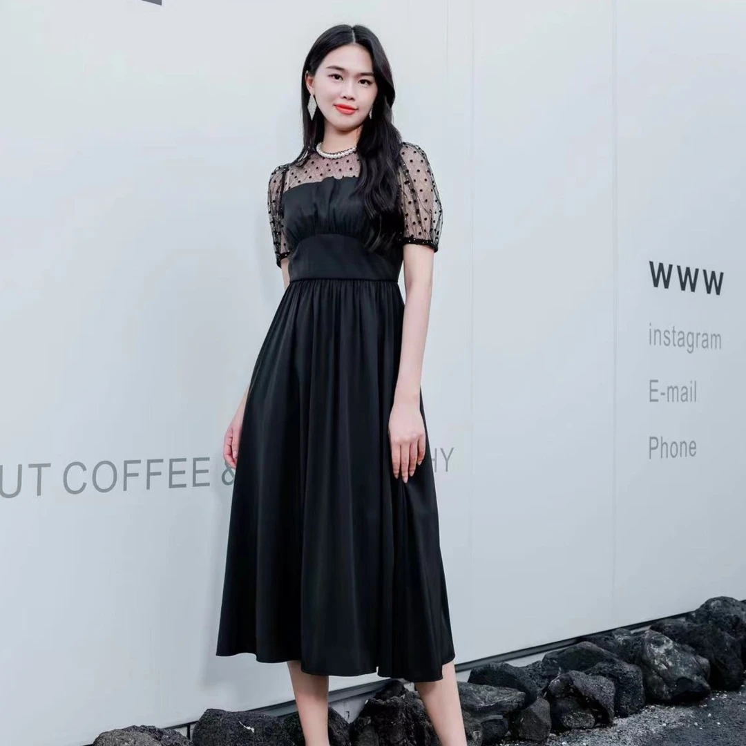 【陈大可】EVA OUXIU/伊华欧秀连衣裙33KAQ3512