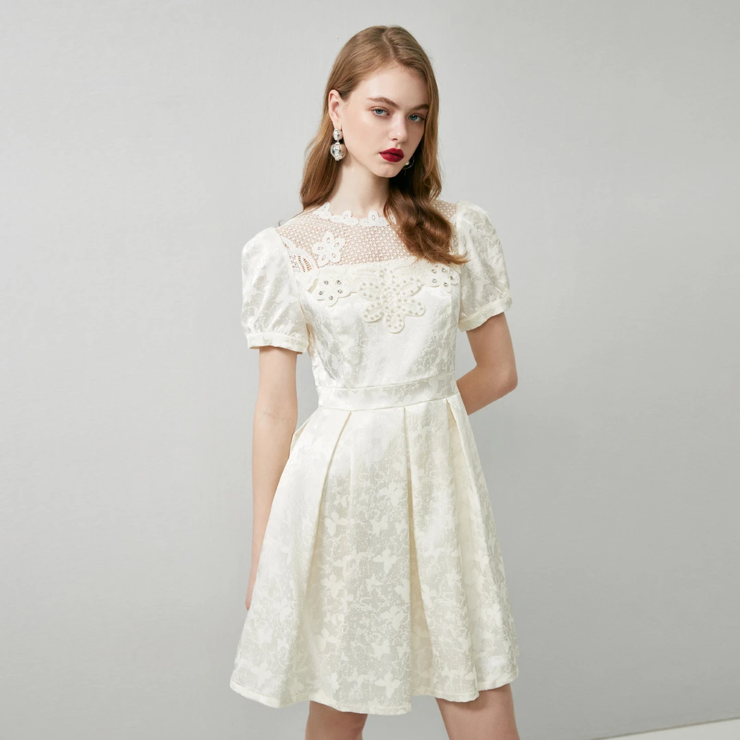 EVA OUXIU/伊华欧秀连衣裙42WAQ4467