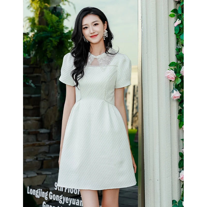 【白姐福利】EVA OUXIU/伊华欧秀连衣裙42KAQ4848