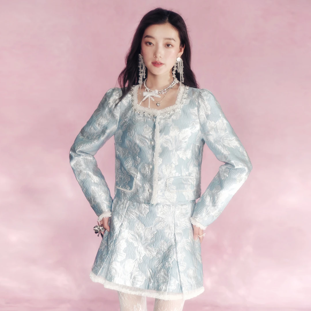 【老板娘夏天】EVA OUXIU/伊华欧秀时尚套装43WTZ4876