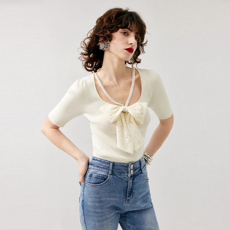 【诗语专属】EVA OUXIU/伊华欧秀针织衫42WZM4520