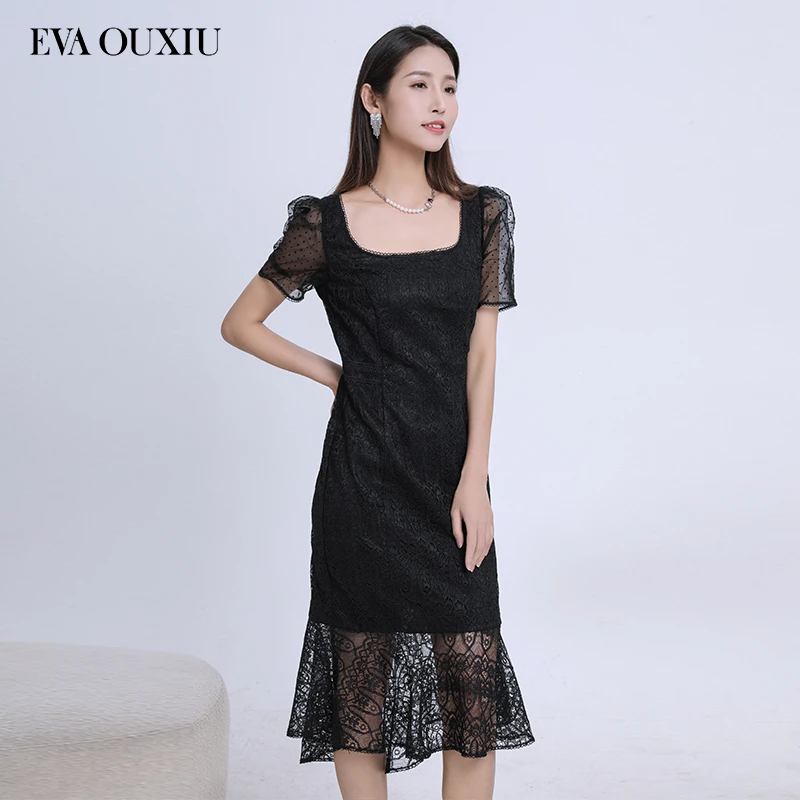 【初依专属】EVA OUXIU/伊华欧秀连衣裙32KAQ3033