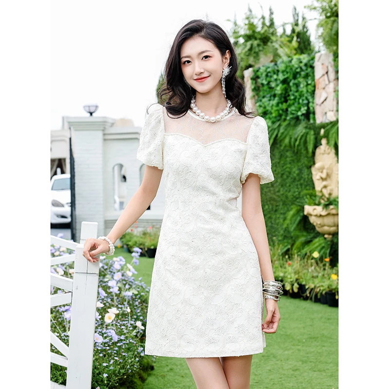 【品牌福利】EVA OUXIU/伊华欧秀连衣裙42WAQ4724