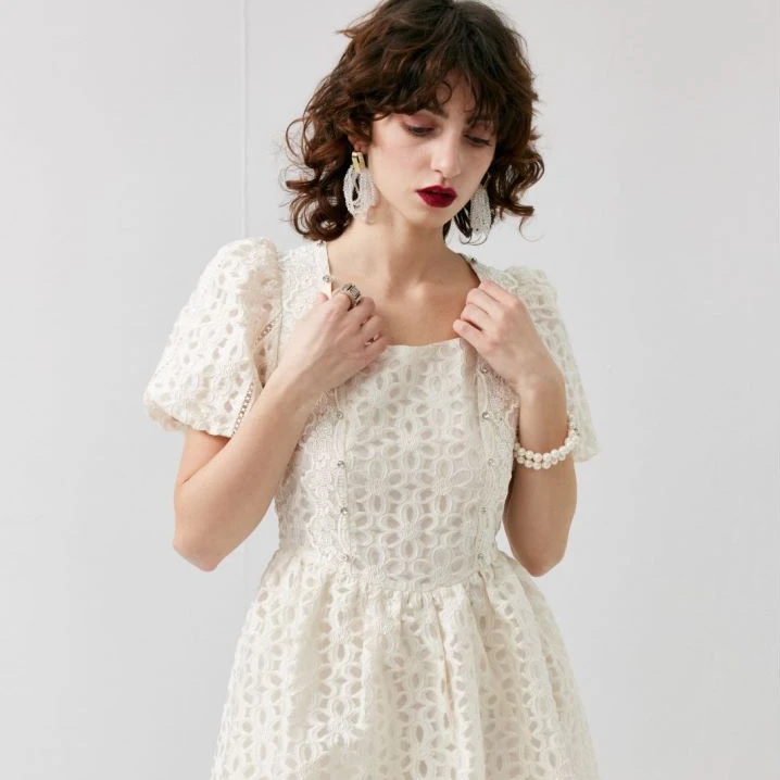 【品牌福利】EVA OUXIU/伊华欧秀连衣裙32WAQ3507