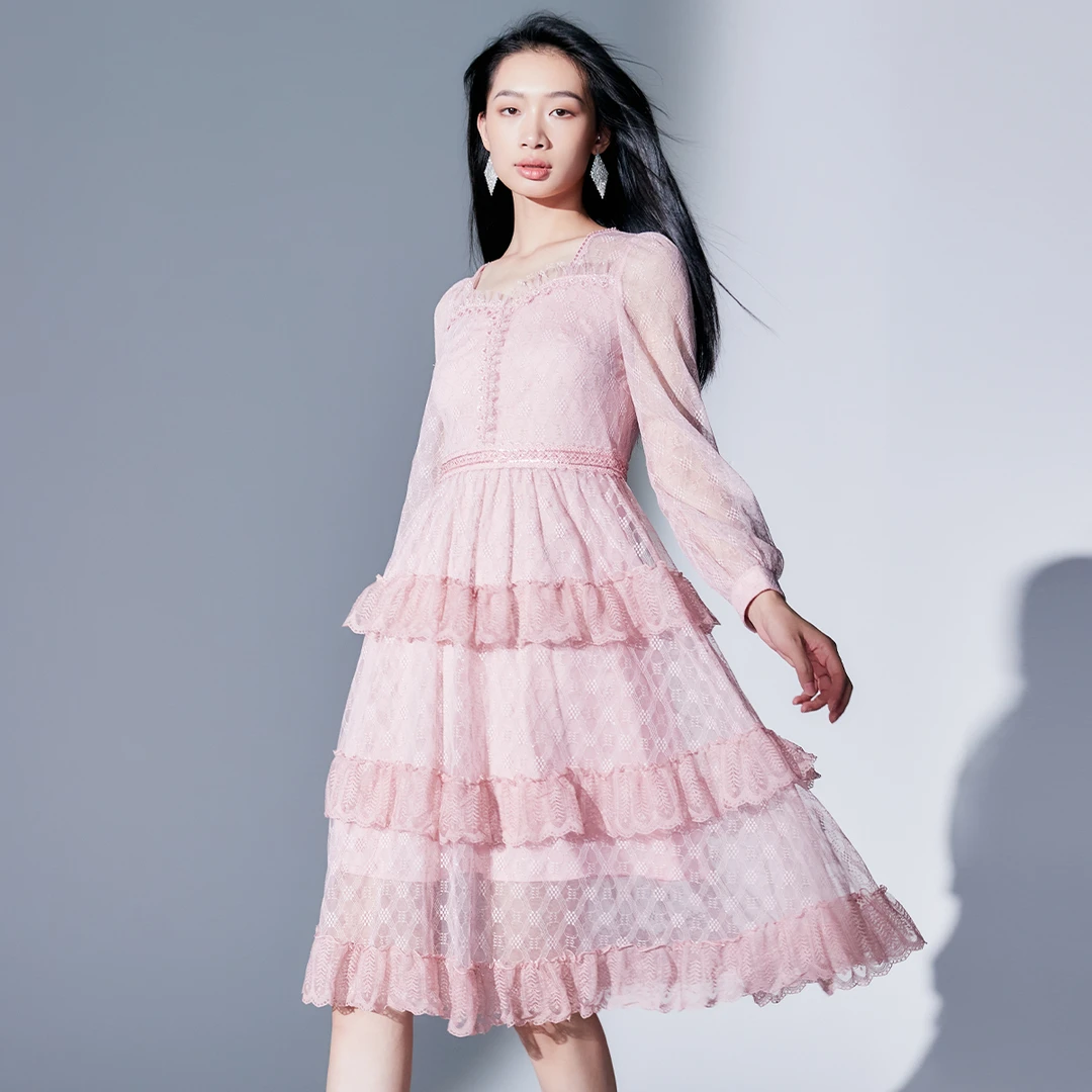 【小云总】EVA OUXIU/伊华欧秀连衣裙33WAQ3709