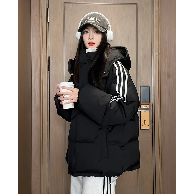 2024年新款棉衣男冬季加厚棉袄外套韩版潮流宽松ins潮牌面包棉服