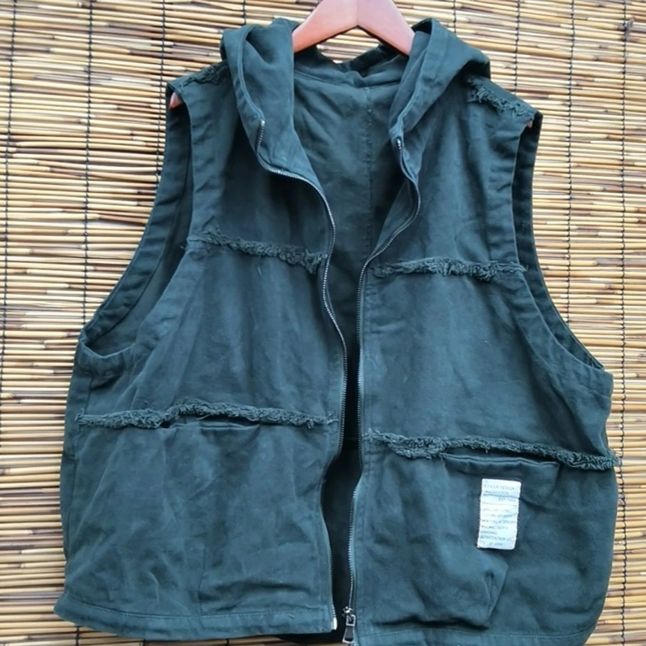 HY 525毛边贴标马夹