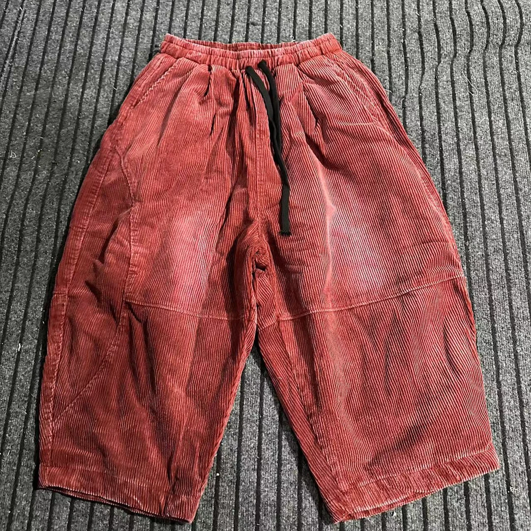 HY    做旧灯芯绒棉裤