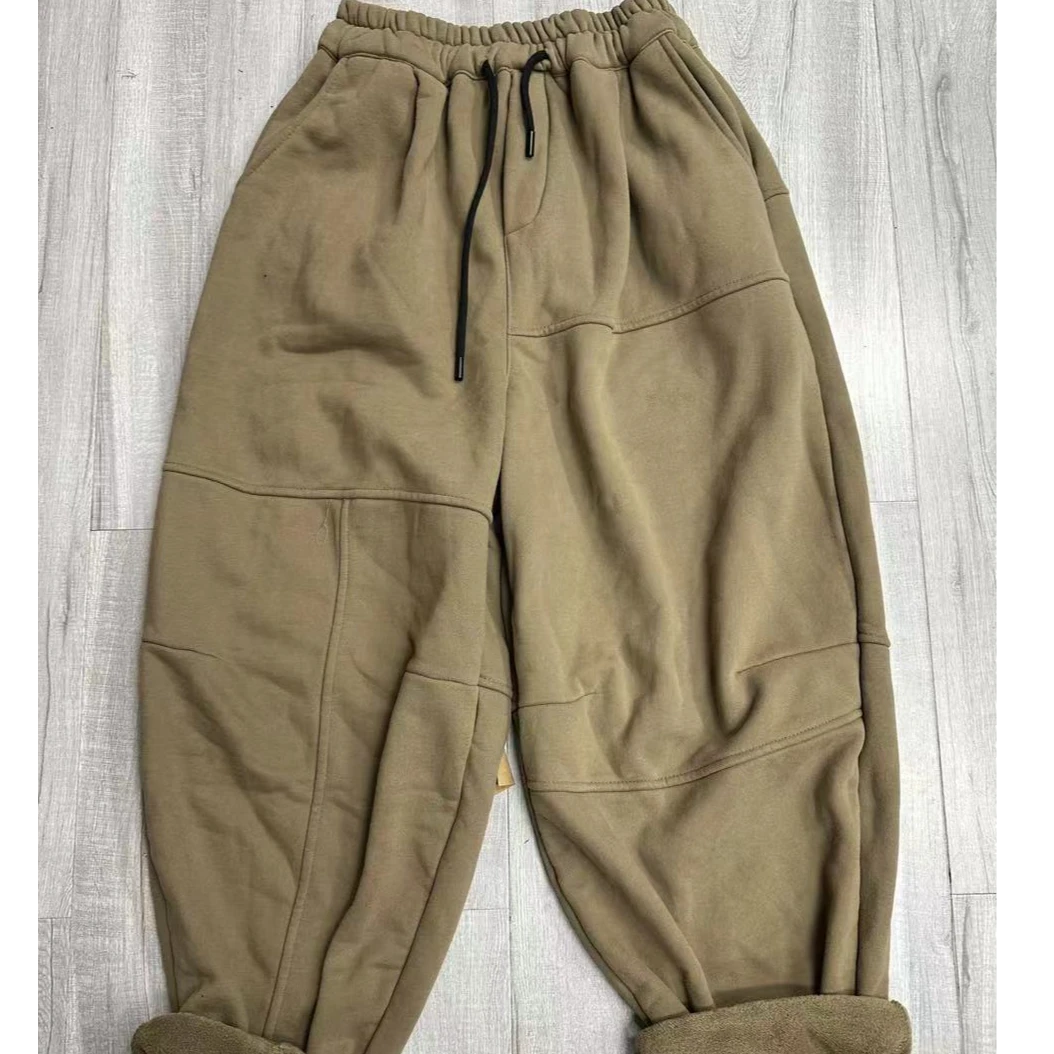 HY    7169分割线加绒卫裤