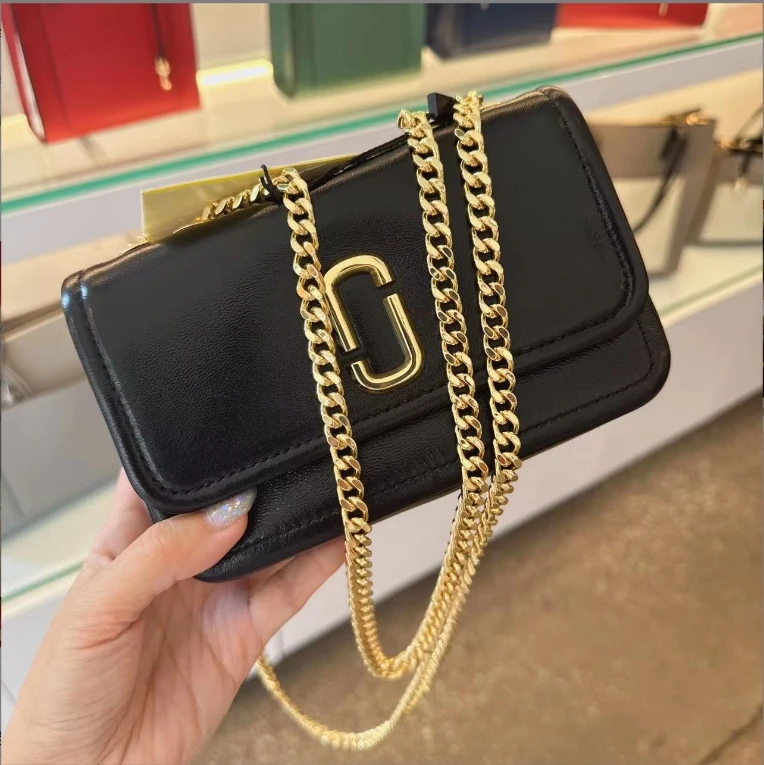 全新未使用 Marc Jacobs/莫杰 zg款链条斜挎包 时尚百搭盒子包