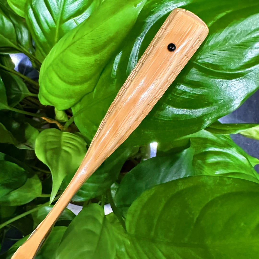 赵灿手制 玉竹大锤子  文玩苏扇  默认不粘扇面