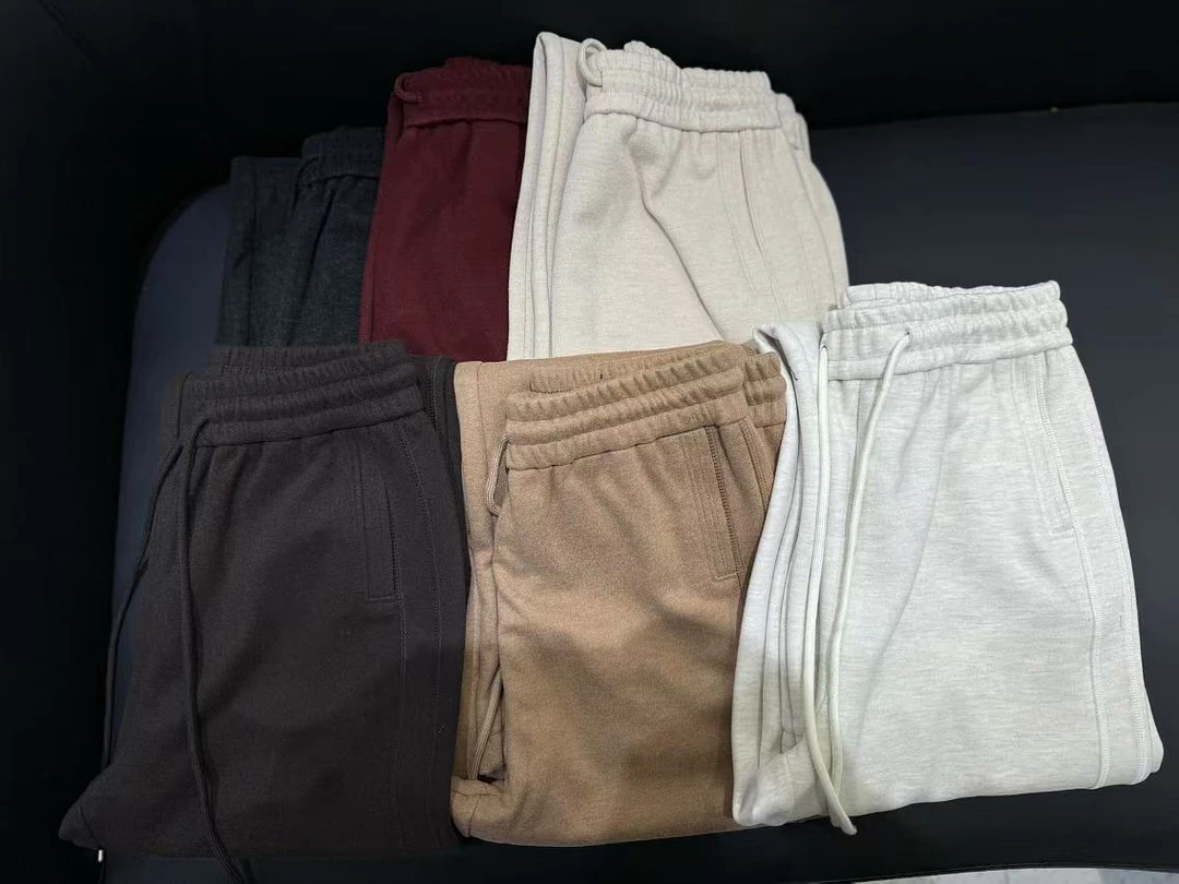 809-1781 百搭运动松紧腰抽绳休闲裤