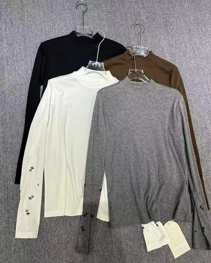 307-1781 圆领百搭时尚套头打底衫