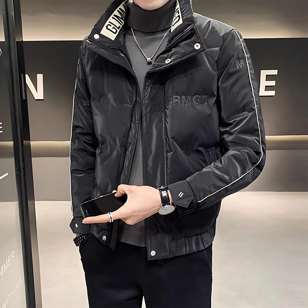 冬季羽绒服男款潮牌加厚高贵上档次男装冬款外套轻奢高端羽绒衣