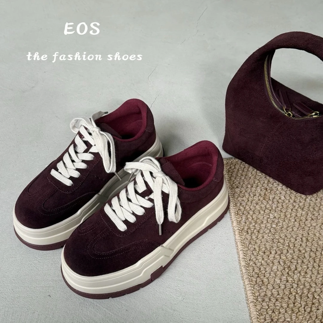 高货 牛皮休闲鞋 82993-2