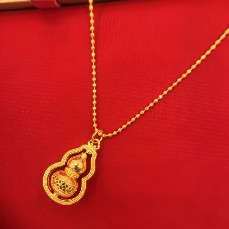 坠链均足银 P1117时来运转葫芦套链