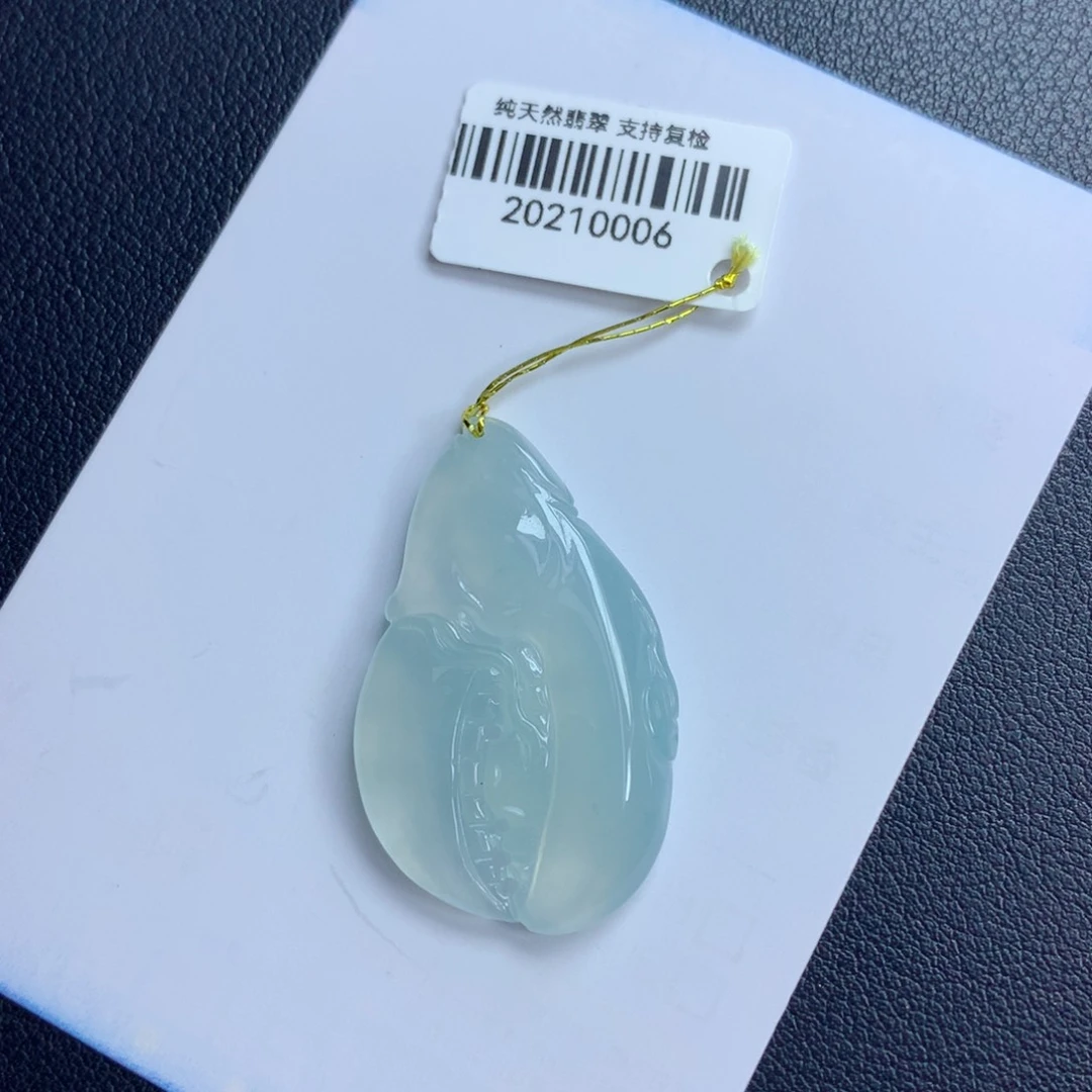 翡翠颈饰未镶嵌蟹钳