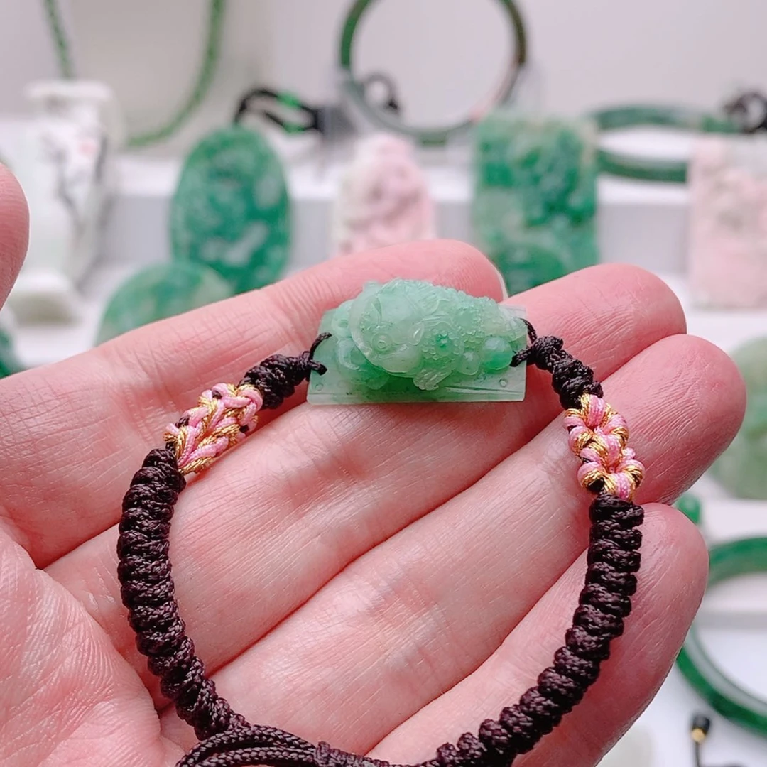 【闪购商品】独山玉手串未镶嵌简*