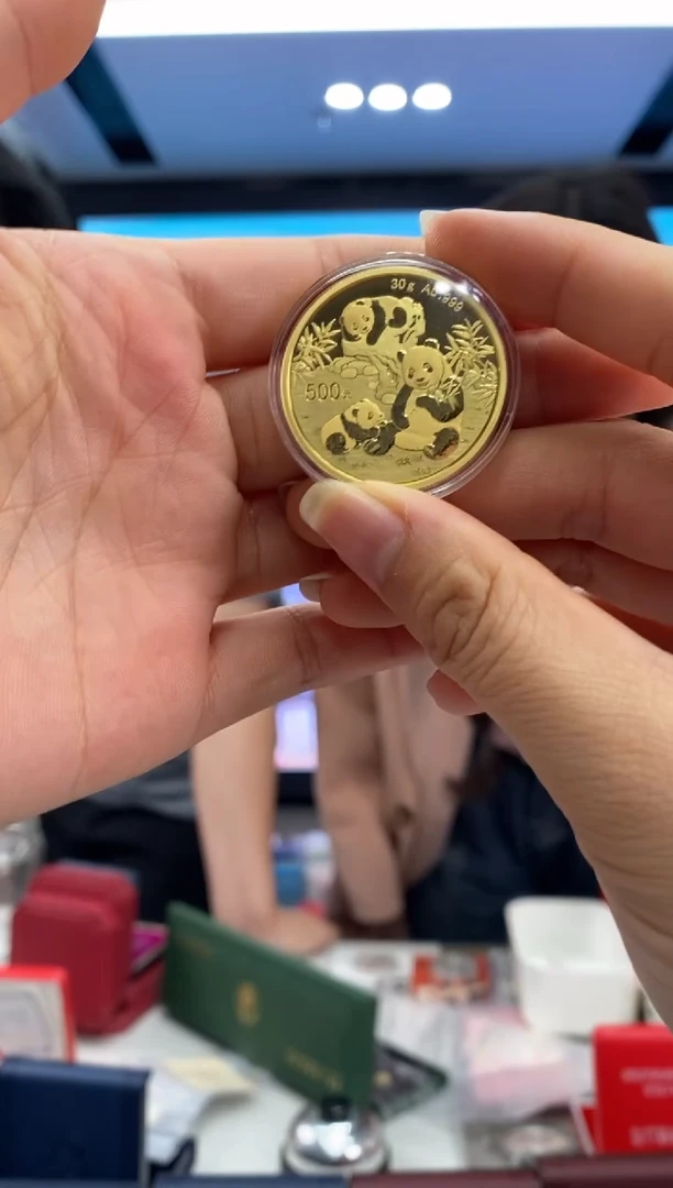 【闪购商品】纯金25年30克金猫