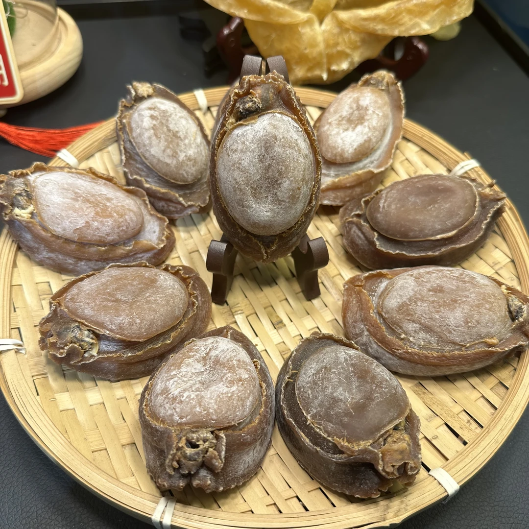 【旨要】5-8头老单边溏心澳网鲍 足干滋补老鲍鱼干养生