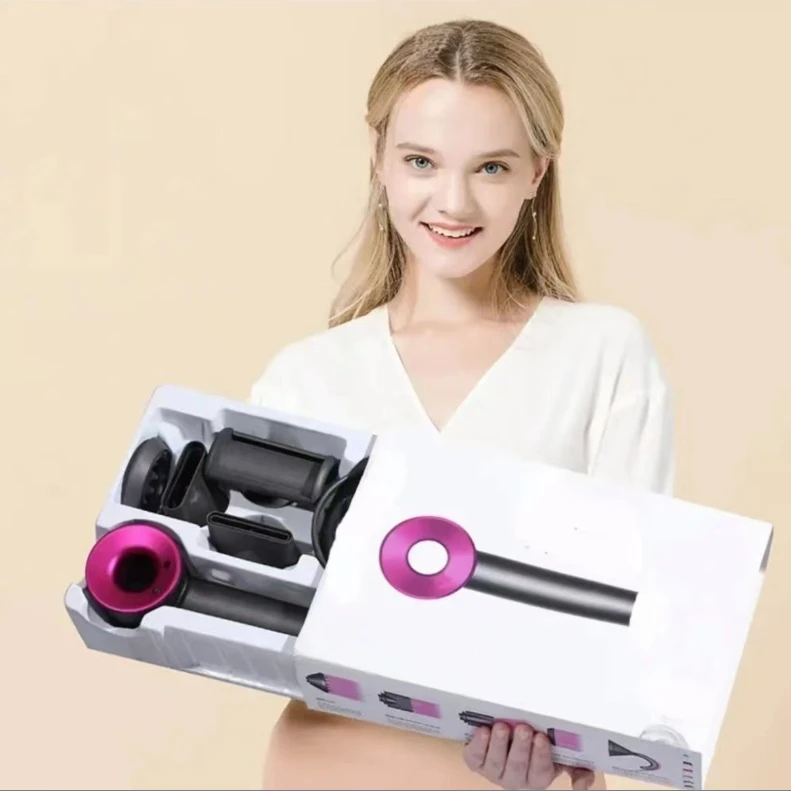 新款负离子吹风机大功率电吹风智能冷热风速干家用宿舍理发店护发