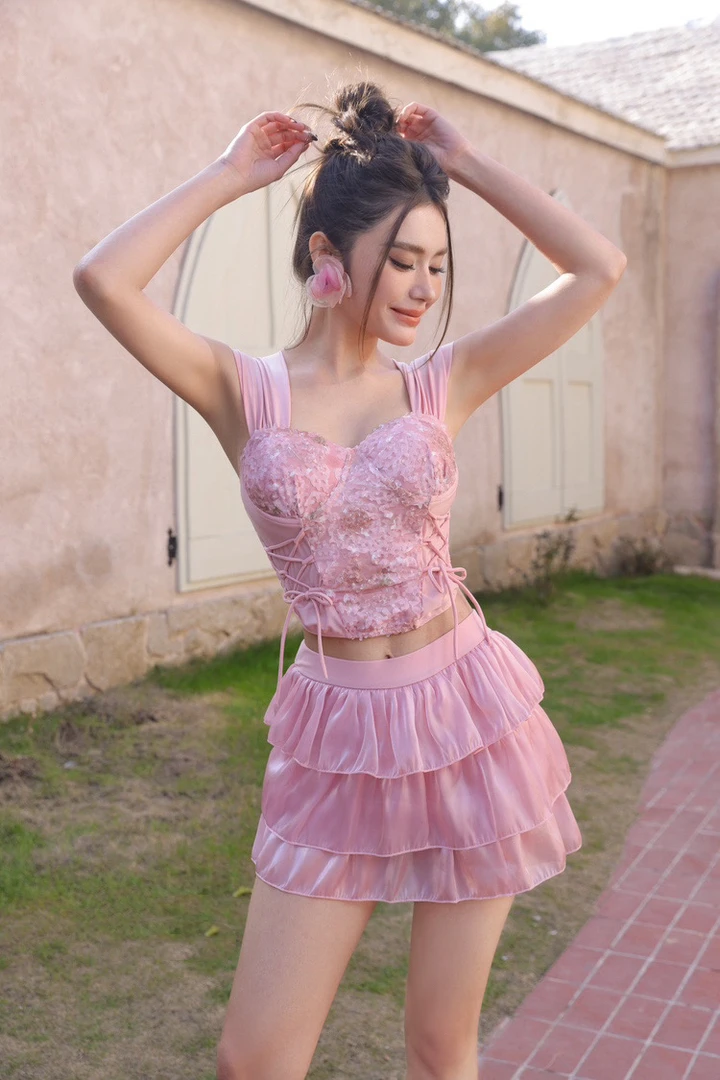 新款时尚高级感游泳温泉度假泳衣