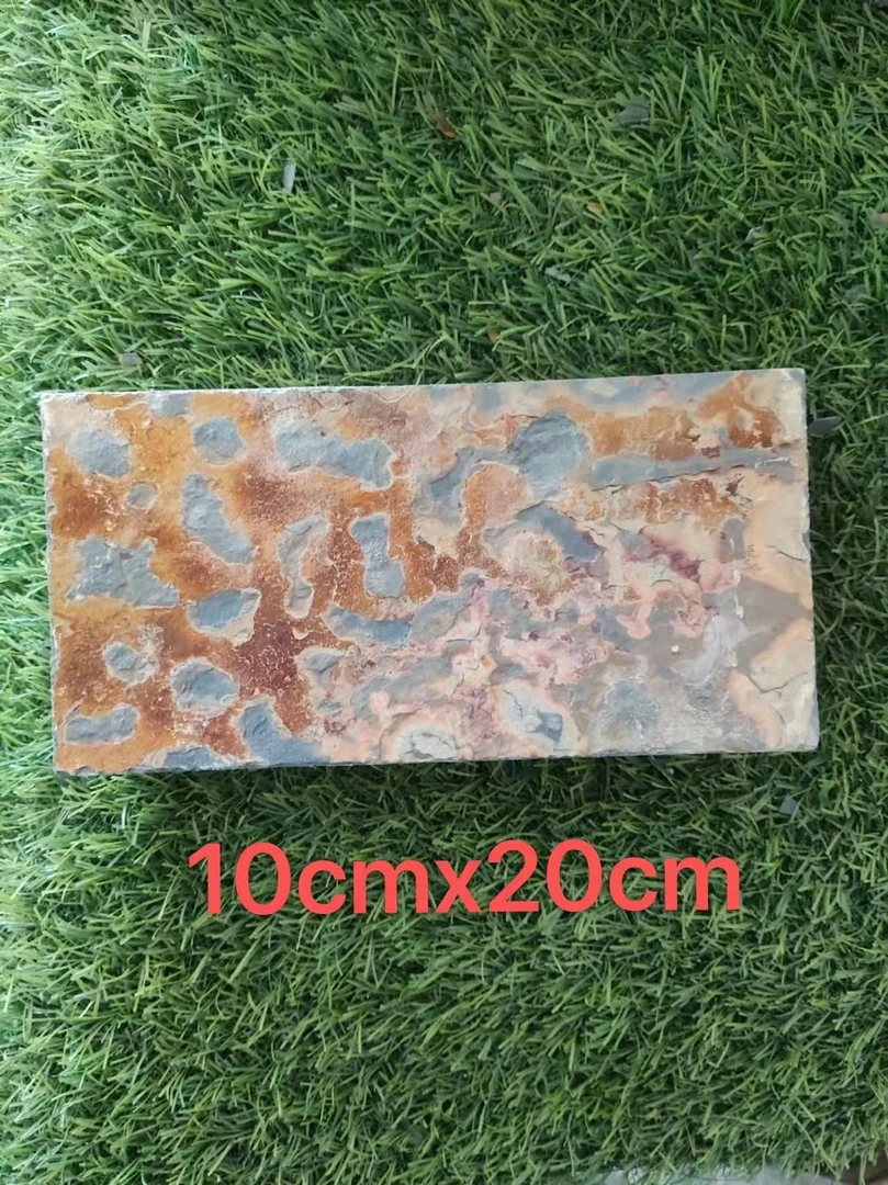 页岩沉积岩河北页岩石观赏石装饰画摆件现场加工石板画 定制产品