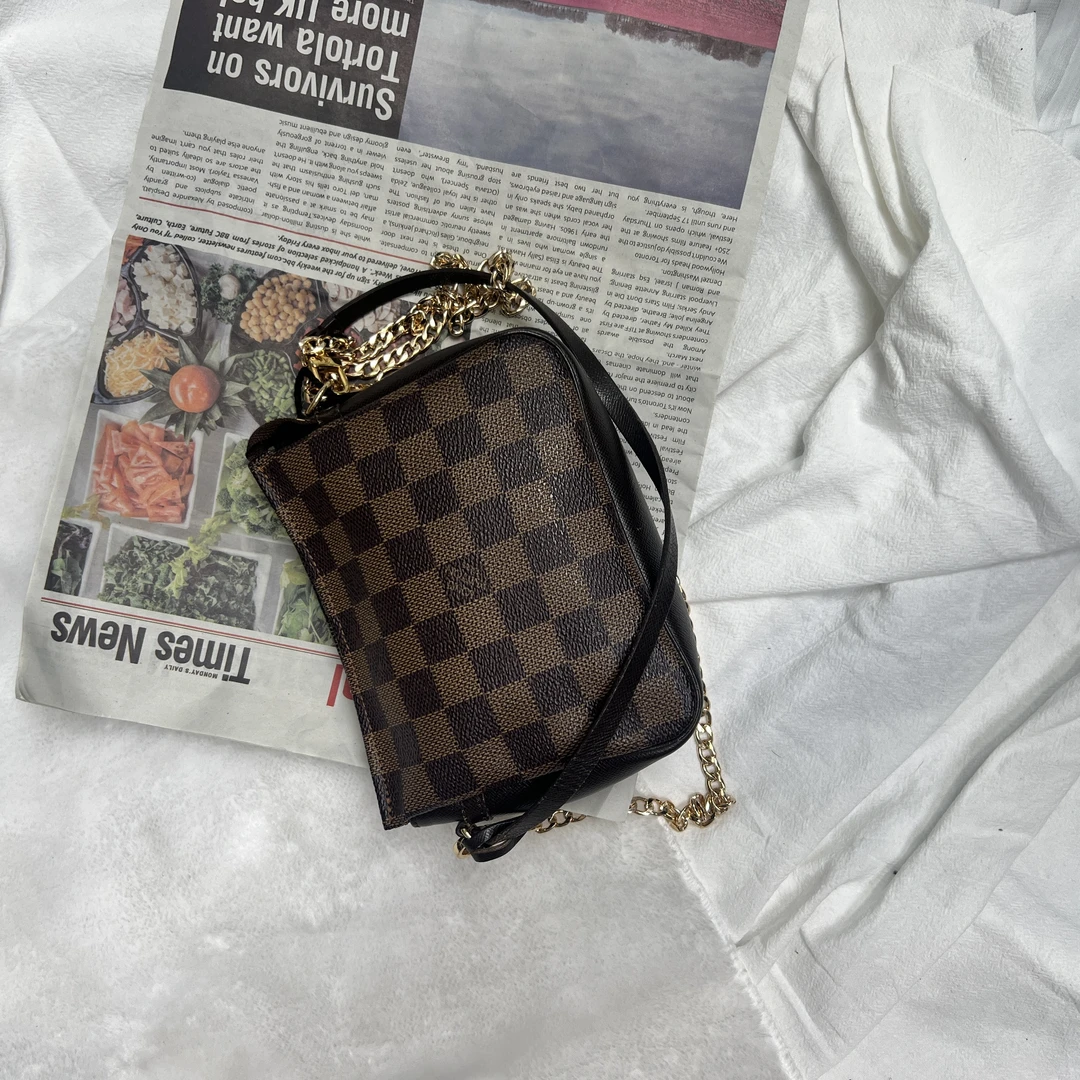 95新 LouisVuitton/路易威登 路易威登/棋盘格小胖丁包/