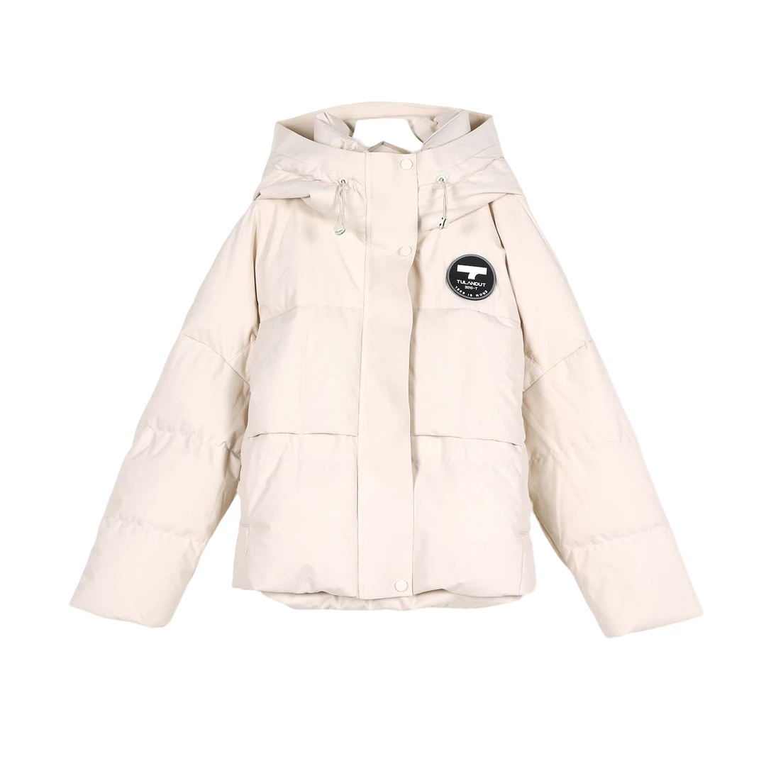 combo/康博032冬季加厚休闲时尚百搭简约连帽短款羽绒服