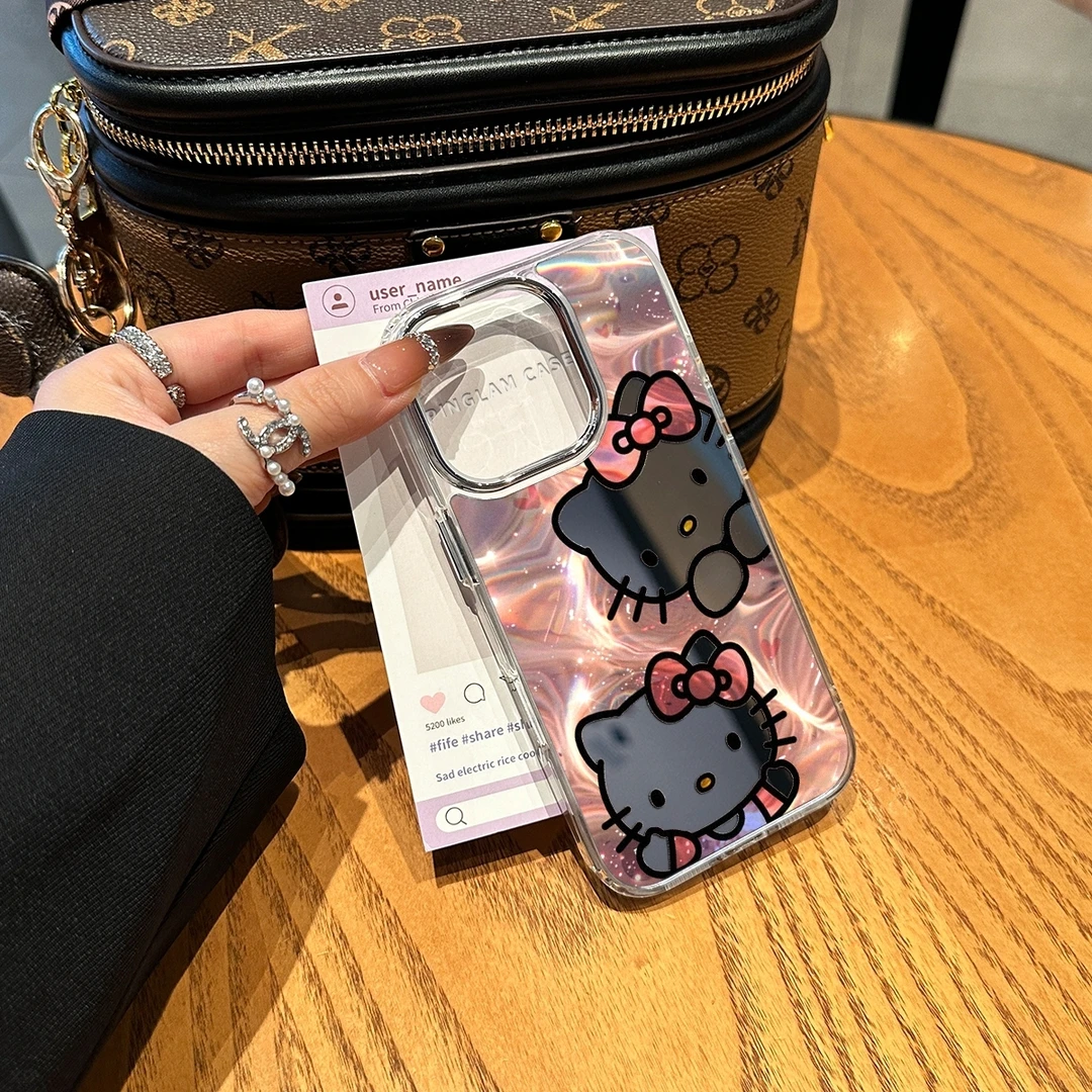 镂空KT适用苹果16promax手机壳iPhone15镜头全包14pro防摔13/12镜