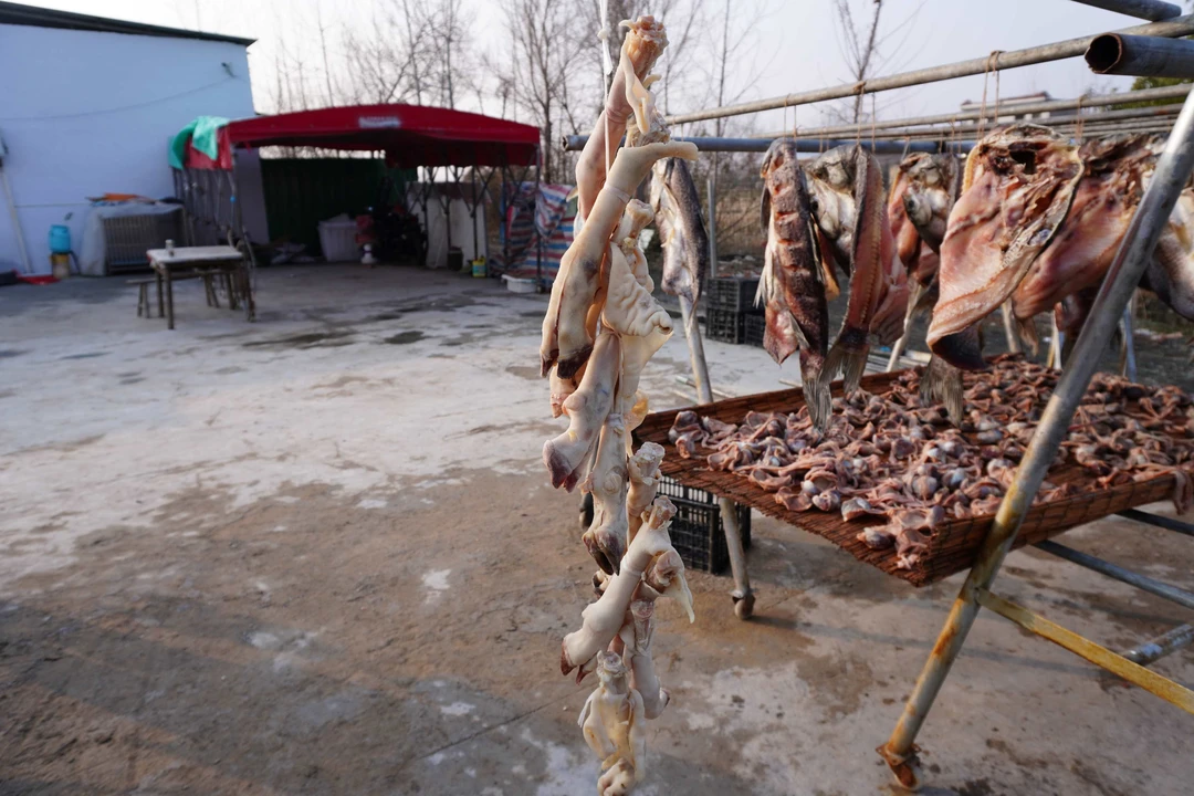 2025年新农家散放羊手工腌制羊蹄