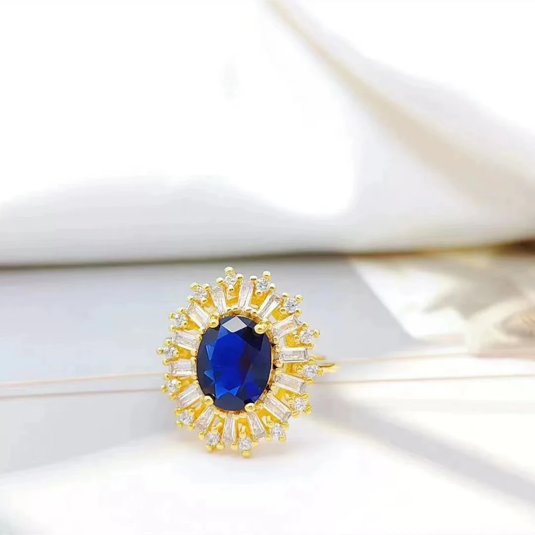 铜合金戒指 镶嵌轻奢时尚百搭经典大气精致精美新中式高级感戒指