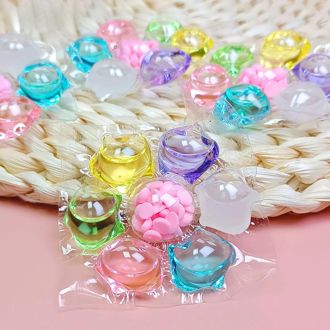 七合一袋装洗衣凝珠持久香味护理超香浓缩洗衣液留香味持久留香珠